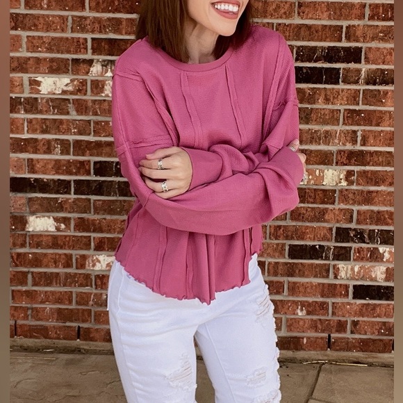 Solid Knit Top - Picture 3 of 3